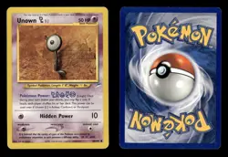 Pokemon TCG Neo Destiny Unown 86/105 - Image 3