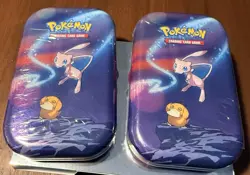 Pokemon TCG Kanto Power Mini Tin H24 Mew & Psyduck New /Sealed- Lot Of 2 - Image 2