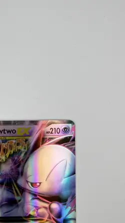 2015 Pokemon M Mewtwo EX 64/162 Ultra Rare Full Art Holo XY BREAKthrough LP - Image 4
