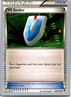 VS Seeker 109/119 Uncommon Phantom Forces Pokemon Near Mint - Image 1