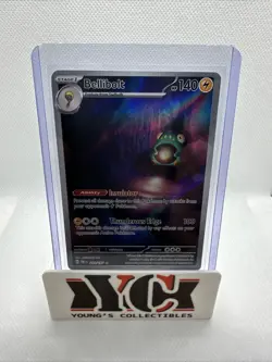 Pokemon TCG Bellibolt 201/197 Sv03: Obsidian Flames Holo Illustration Rare NM - Image 1