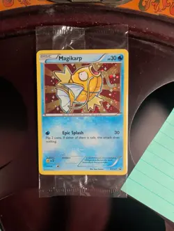 Sealed Pokemon Black Star Target Promo Shiny Magikarp XY143 Holo - Image 2