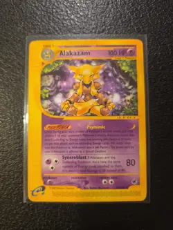 Alakazam 33/165 Expedition E-Reader Rare Pokemon Card LP - Image 1
