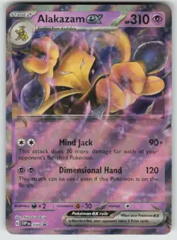 Alakazam ex 050 Holo Promo Scarlet & Violet Promo Pokemon NM - Image 1