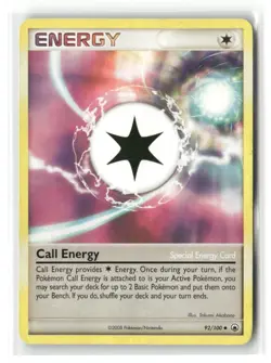 Call Energy Uncommon Majestic Dawn 92/100 Pokemon Heavily Played - Image 1