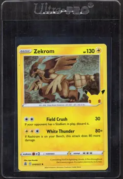 Zekrom 010/025 Holo Rare - Celebrations - Pokemon TCG - Image 1