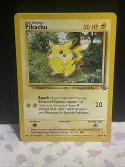 Pokemon Pikachu - 60/64 - Common Jungle Unlimited LP - Image 1