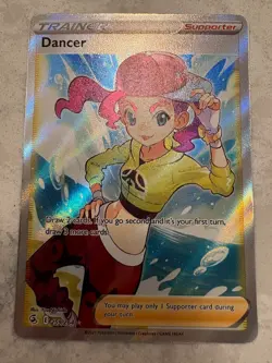 Pokemon Fusion Strike SWSH Dancer Trainer Full Art Ultra Rare Holo 259/264 NM - Image 1