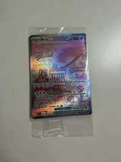 Mew ex - Pokemon Scarlet Violet 151 UPC Promo! - SEALED - Image 1