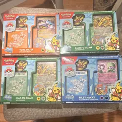 Lot of 4 Pokemon TCG 2023 World Championships Decks 60-Card EN Yuya Okita - Image 1