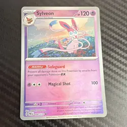 The Pokemon Company Sylveon 040/131 Prismatic Evolutions Holo Rare Master Ball - Image 1