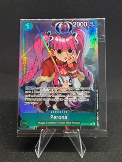 Perona (Illustration Box Vol.4) Foil R One Piece Promotion Cards OP09-034 NM - Image 1