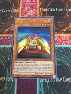 Yu-Gi-Oh! Z-Metal Tank LCKC-EN007 Ultra Rare 1st Edition Near Mint - Image 1