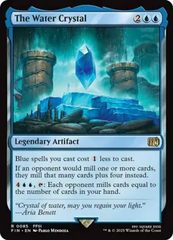x1 The Water Crystal R MTG Final Fantasy M/NM, English - Image 1