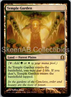 MTG SkeenAB Temple Garden Return to Ravnica NM - Image 1
