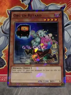 Carte YU GI OH ORC EN RETARD BP03-FR096 SHATTERFOIL RARE - Image 1