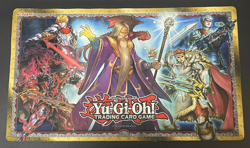 Noble Knights of the Round Table Yugioh Official Playmat Heavily Used - Image 1