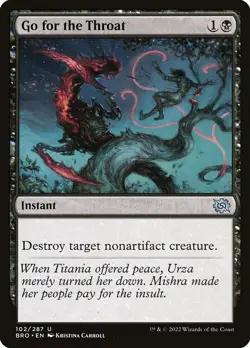 [MTG] Go for the Throat (102) (BRO) NM - Image 1