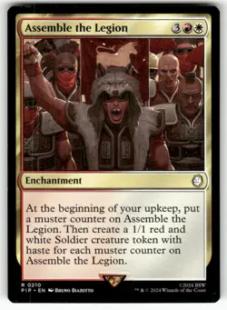 Assemble the Legion 210 Rare Universes Beyond: Fallout Magic: The Gathering NM - Image 1