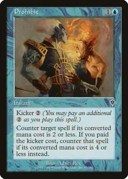 Invasion Prohibit MTG Magic the Gathering NM - Image 1