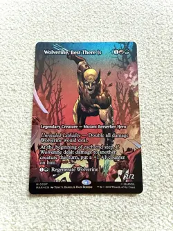 Wolverine, Best There Is (Borderless FOIL) Marvel Universe Eternal-Legal - Image 1