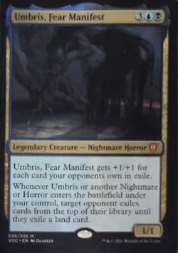 Umbris, Fear Manifest - Commander: Innistrad: Crimson Vow: #38 Nm C278 - Image 1