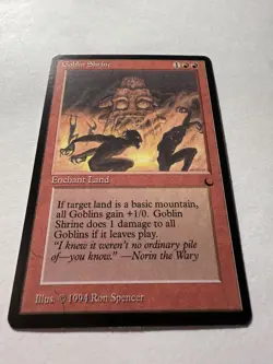 Goblin Shrine The Dark Regular NM+ - Image 1
