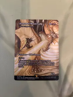 Dragon of Mount Gulg - Ancient Copper Dragon Final Fantasy Magic the Gathering - Image 1