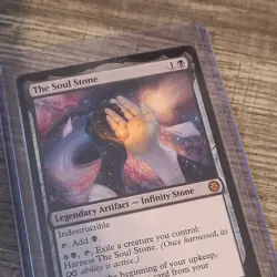 Wizards of the Coast MTG The Soul Stone Alt Art Foil Rare EN Marvel - Image 1