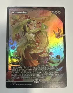 MTG: Winnowing - Lorwyn Eclipsed - Showcase Foil - Image 1