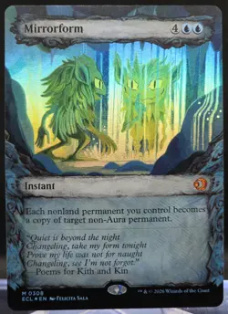 Mirrorform #308 Lorwyn Eclipsed Showcase Foil Mythic - Image 1