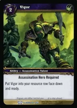 Vigor - Hunt For Illidan - World of Warcraft TCG - Image 1