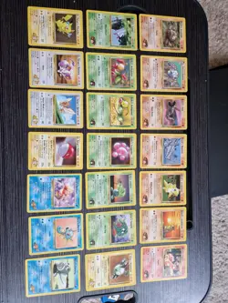 Pokemon Card Collection Bundle – Jungle, Team Rocket (Dark), Gym Heroes & Promo - Image 2