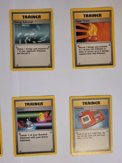 Pokemon Trainer Card Various Job Lot Bundle Collection Vintage Cards - Image 2