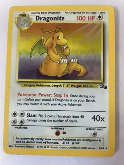 Pokemon Card Childhood Collection Vintage WOTC Bundle incl Holo Dragonite - Image 2