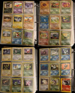 Huge Pokemon Card Collection Bundle Binder 700+ Cards Early Holo JP - Image 3