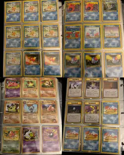 Huge Pokemon Card Collection Bundle Binder 700+ Cards Early Holo JP - Image 4