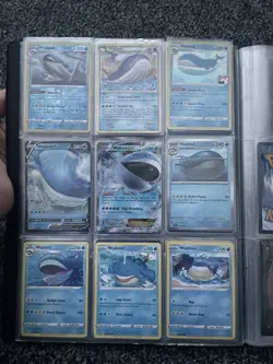 Pokemon TCG Wailord Wailmer 9 Card Collection Bundle Holos+ Ultra rares - Image 1