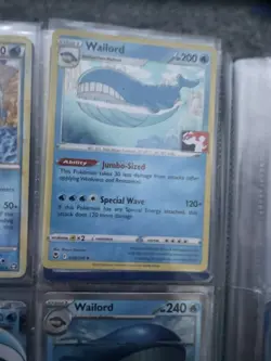Pokemon TCG Wailord Wailmer 9 Card Collection Bundle Holos+ Ultra rares - Image 3