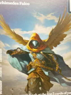 Archimedes Falco 073/401 Existence [Epic] Full Art Wonders of the First NM/M - Image 3