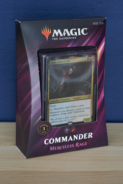 MTG Merciless Rage Deck Commander 2019 Sealed - Image 1