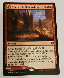 1x Magic the Gathering MTG Shatterskull Smashing Zendikar Rising NM x1 - Image 1