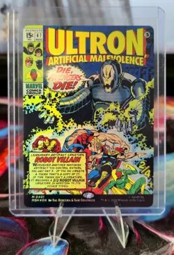 Ultron, Artificial Malevolence (Borderless) (0401) Marvel Super Heroes Foil - Image 1