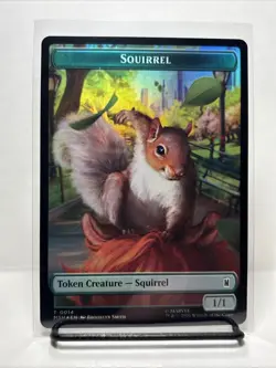 The Void \ Squirrel Double-Sided Token (Foil) Marvel Super Heroes 0010 T MTG - Image 2