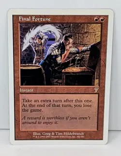 Final Fortune - Magic The Gathering MTG - Seventh 7th Edition! - Image 2