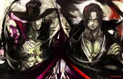 ONE PIECE dracule mihawk shanks cross Custom Gaming Mat Desk 3748 - Image 1
