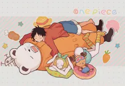 ONE PIECE bepo carrot monkey d luffy tony chopper Custom Gaming Mat Desk 3359 - Image 1