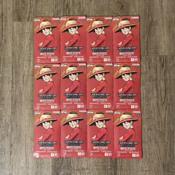 Lot of 12x One Piece TCG: OP-13 Carrying On His Will. Sleeved Booster Packs - Image 1