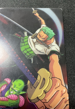 Dragon Ball One Piece Jump Magazine 40th Anniversary Card Zoro Piccolo - Image 3