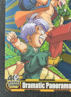 Dragon Ball x One Piece Jump Magazine 40th Anniversary Card Luffy Trunks - Image 4